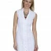 Cantina By Scully Women's White Button Down Dress -Scully Shop 2000281417 100 P1