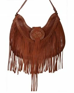 Scully Women's Leather Fringe Handbag