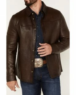 Scully Men's Leather  Chocolate -Scully Shop 2000377879 240 P3
