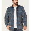 Scully Sculy Men's Plaid Print Corduroy Sherpa Lined Button Jacket Navy 1 Scully Sculy Men's Plaid Print Corduroy Sherpa Lined Button Jacket Navy -Scully Shop 2000377888 410 P1
