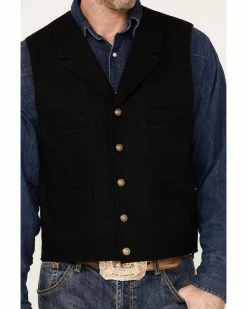 Scully Men's Rangewear Vest Black -Scully Shop 2000377904 001 P3