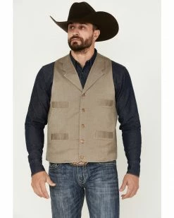 Scully Men's Ranchwear Vest Blue 11 Scully Men's Ranchwear Vest Blue -Scully Shop 2000378009 400 P1 1