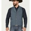 Scully Men's Ranchwear Vest Blue