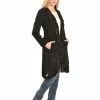 Scully Women's Suede Fringe Maxi Coat Black