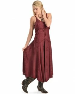 Honey Creek By Scully Women's Maxi Dress Blue -Scully Shop 356G18 640 P1